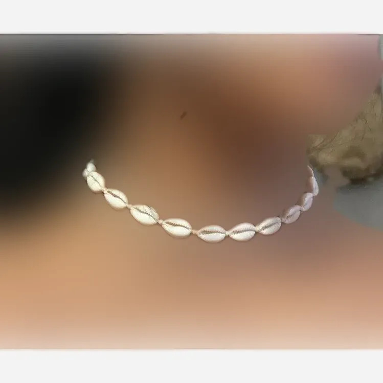 گردنبند و دستبند تابستانی مدل صدف