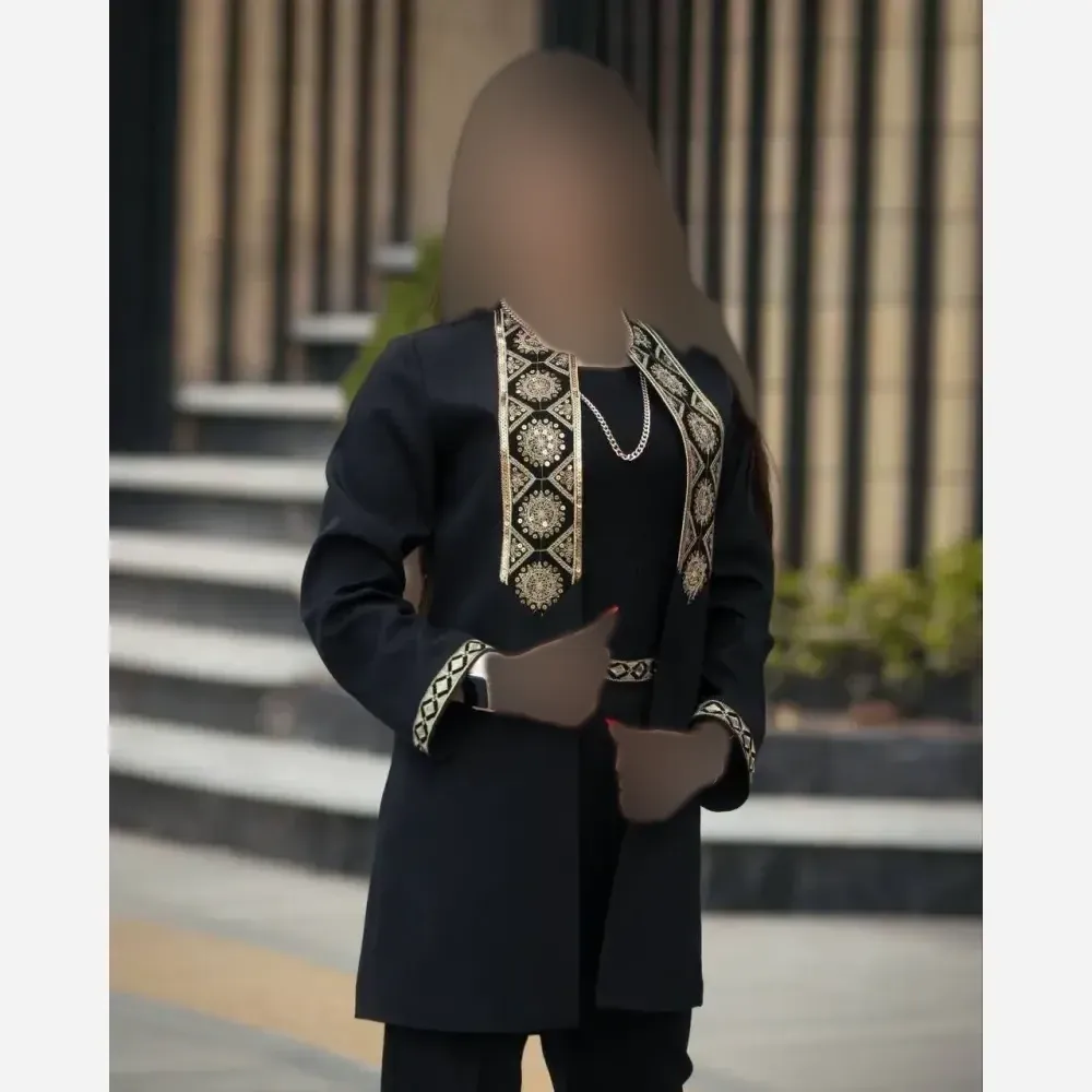 کت شلوار زنانه مجلسی پارچه پرشین مکانیک فری سایز 36 تا 46