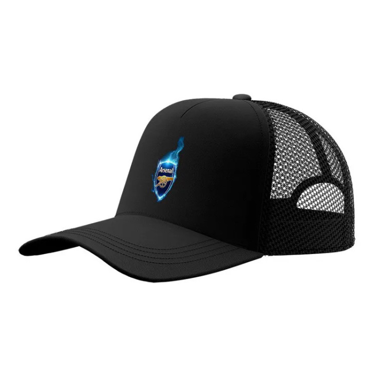 کلاه کپ پاد آفرین مدل فوتبالی آرسنال کد 189 جنس کتان مناسب اسپرت و روزمره
