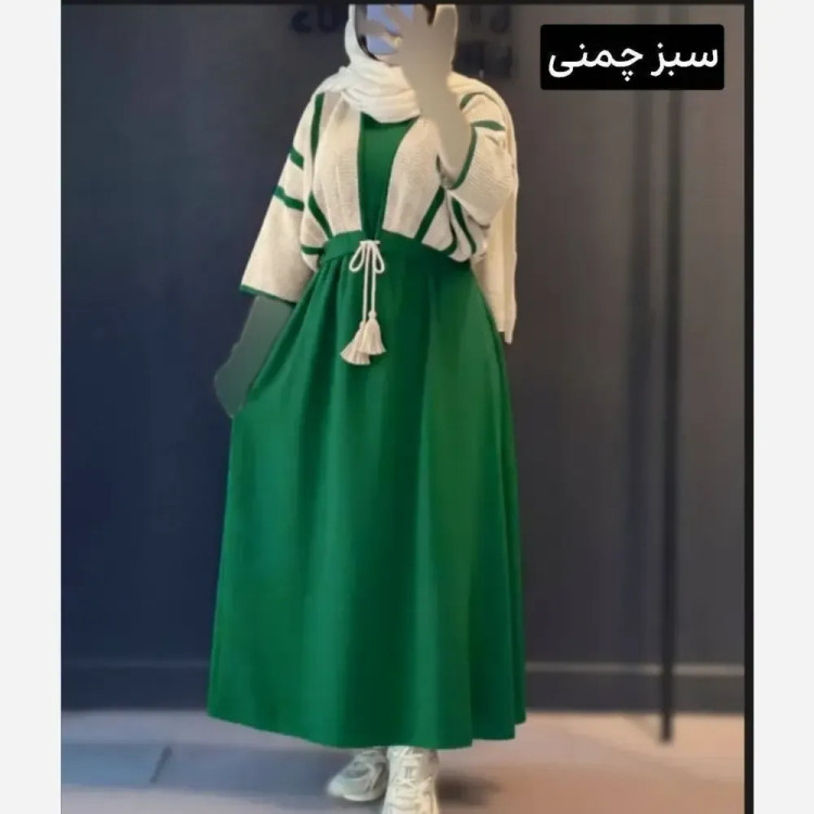 کت و سارافون زنانه شانتون و لنین خارجی فری سایز