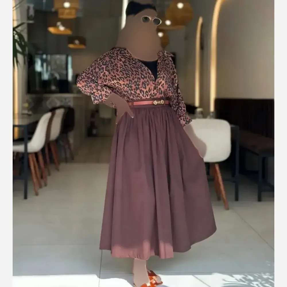 شلوار زنانه کراش طرح گل درشت خنک و سبک فری سایز