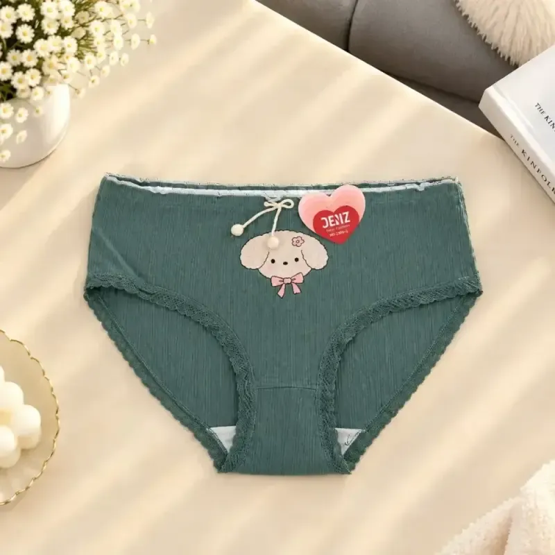 شورت عروسکی وارداتی تمام نخ ضد حساسیت طرح دخترونه سایز 36 تا 40