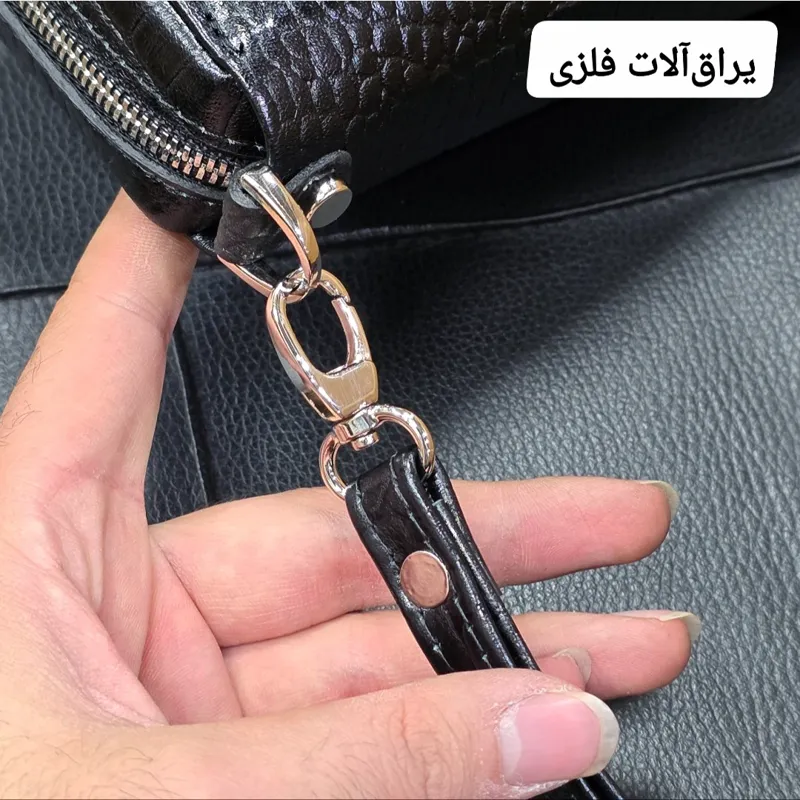کیف دستی پاسپورتی چرم طبیعی مردانه و زنانه مدل مچی و دستی